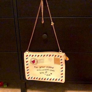 Betsy Johnson slim shoulder bag